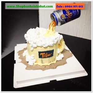 Bánh Sinh Nhật Hình Lon Bia Chai Rượu - LK65